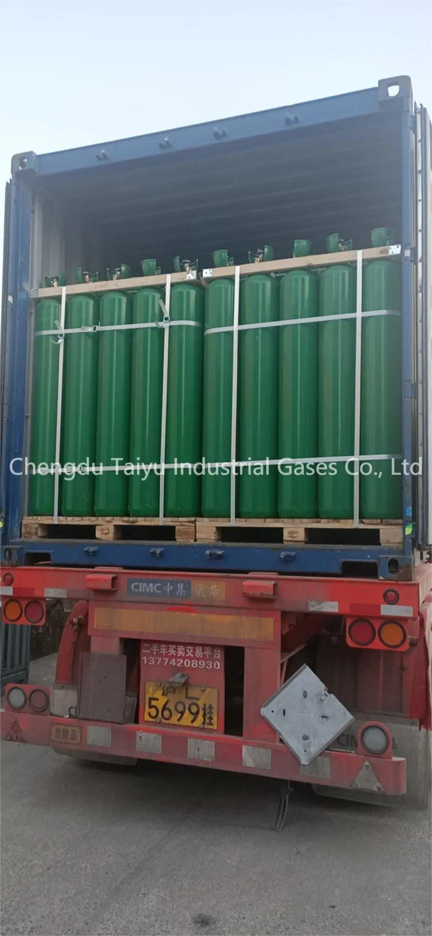 China Manufacture High Purity 99.999% Liquid Oxygen O2 Gas in ISO Tank