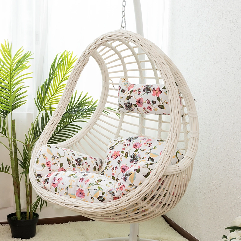 Hanging Basket Rattan Double Family Hanging Double Arm Rocking Chair Indoor Swing