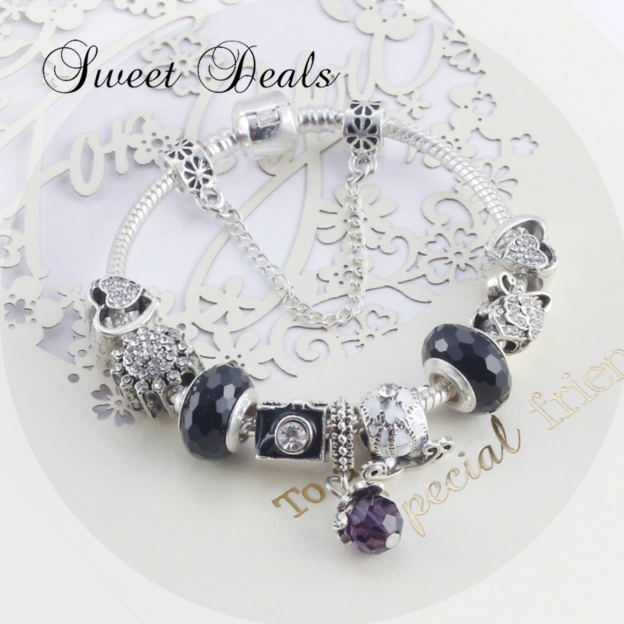 Mode Amethyst Armband Design Sense Ethnische Armband Schmuck