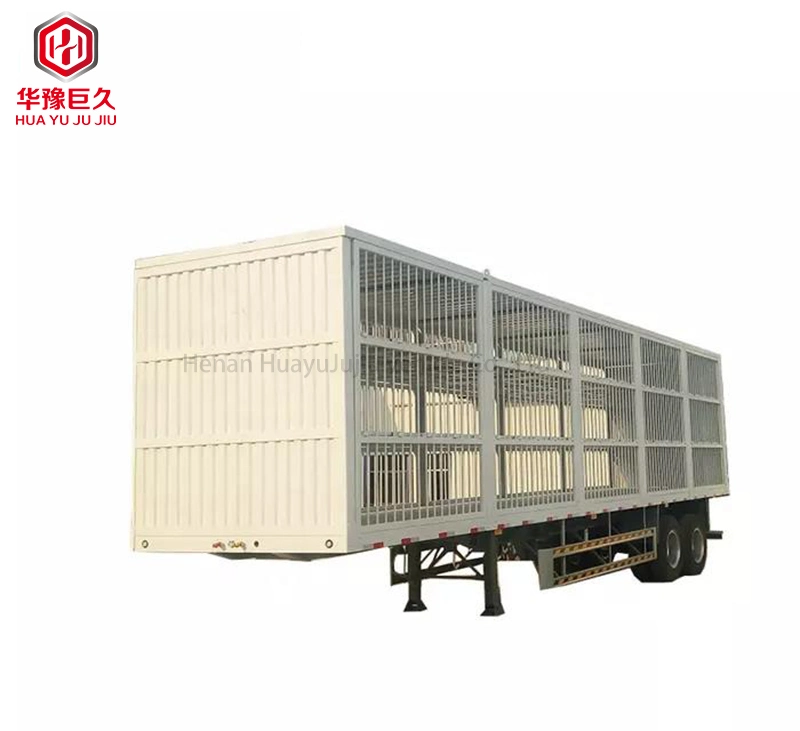 Removable Side Wall /Board /Fence /Stake Semi Trailer/Truck Trailer for Transport of Livestocks/Cattle/Farm Animals/Beverages/Drinks/Commercial Logistics