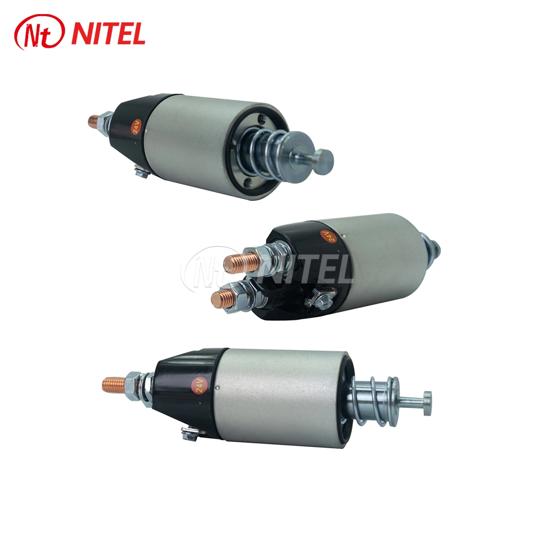 Nitai 24V Starter Solenoid Switch Fabricators Car Starter Solenoid Switch China Auto Solenoid Switch Suit for Weichai Wd615 Wd618 HOWO Benben Truck