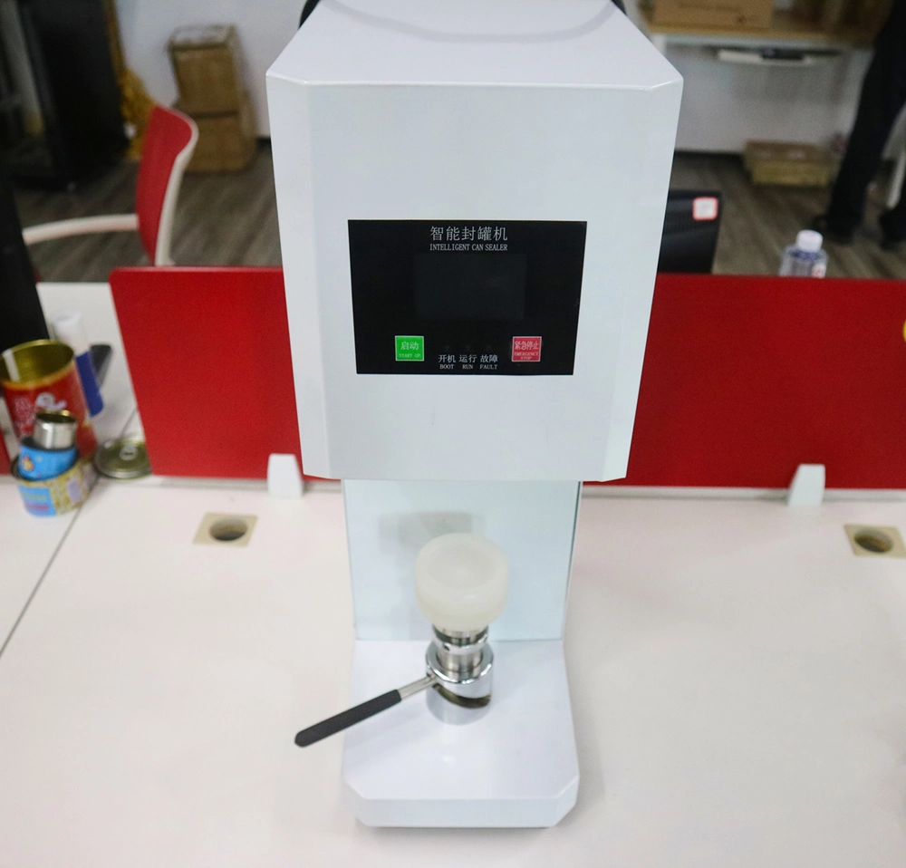 Milk Tea Shop Soda Lid Sealer Can Sealing Machine for Sale