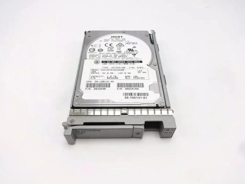 New Product DELL 1.8t Sas 2.5" Hard Drive Disk HDD for Server