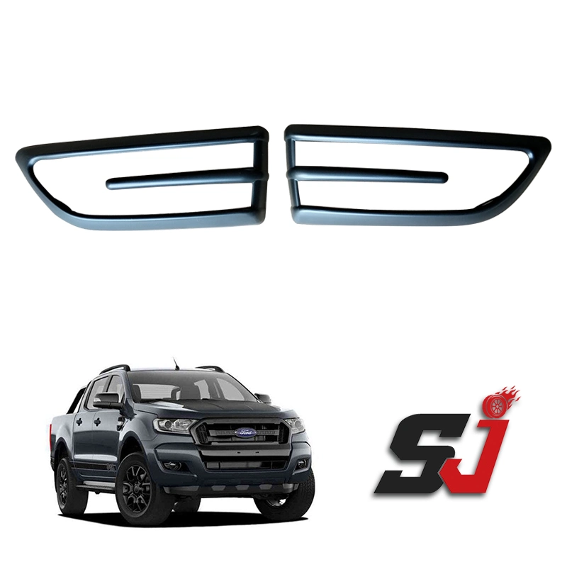 A fábrica preço grossista carro acessórios decorativos espelho retrovisor lateral da guarnição da tampa para a Ford Ranger 2015-2017