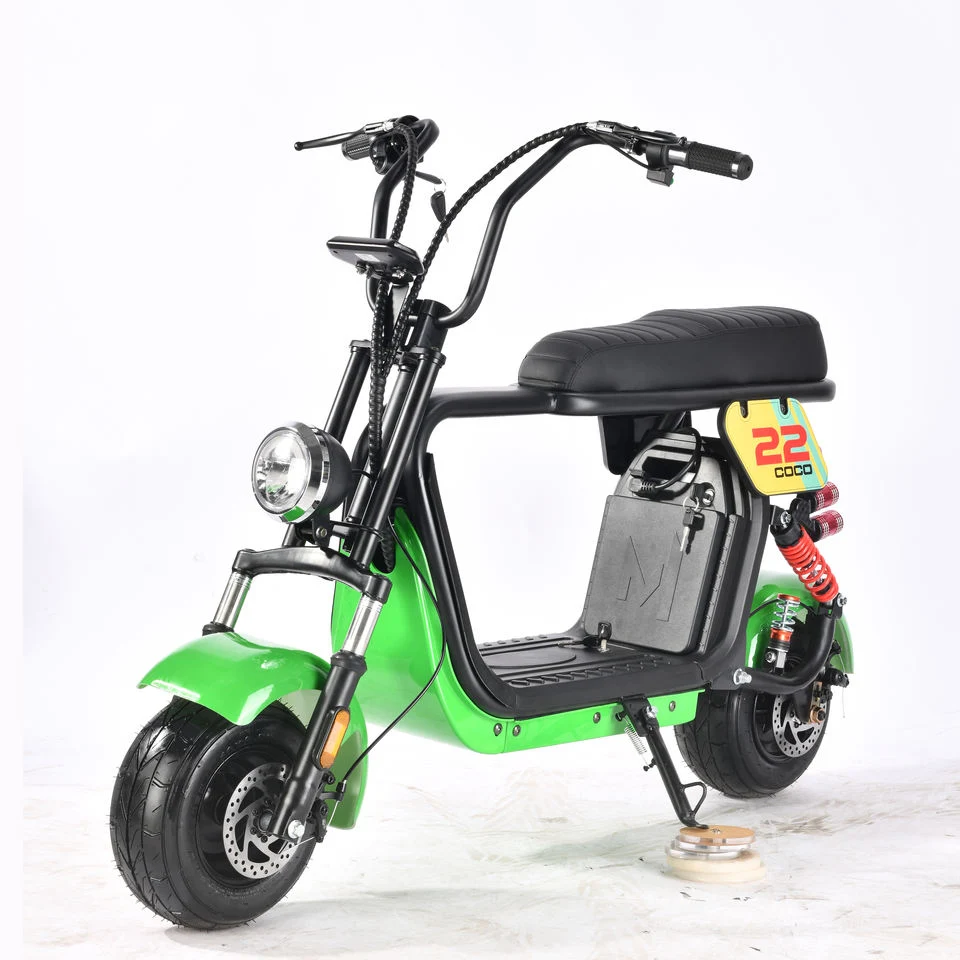 New Style Cheap Price Electric Bike 10inch 48V 1000W Esooter Fat Tire Motorcycle Electric with Max Loading 150kg