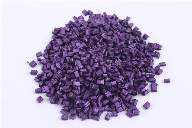 Purple Plastic Masterbatch Color Granule Masterbatch Manufacturer Purple Masterbatch