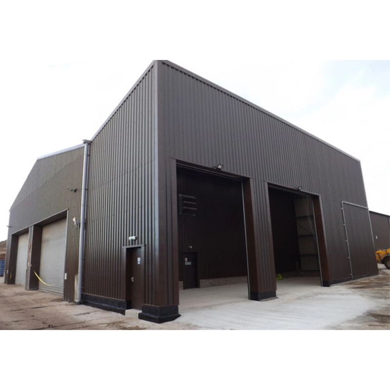 Steel Structure Building Prefabricated Hall Workshop Office Hotel Warehouse