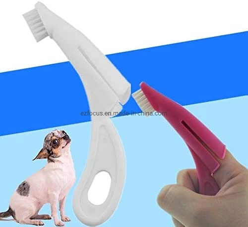 Dental Care Pet Finger Toothbrush Hygiene Teeth Grooming Brushes Oral Cleaning Wbb12402