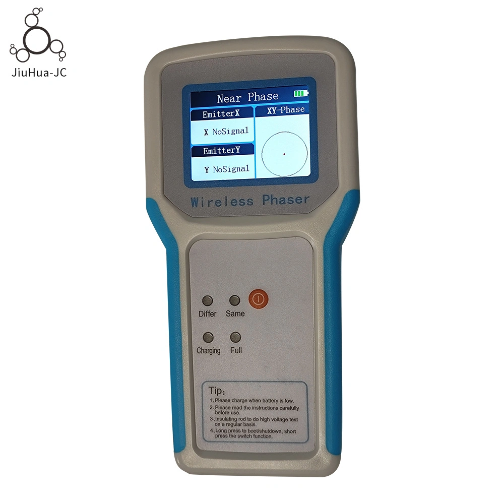 Wireless multifuncional de alta tensão Detector de fase para o circuito de energia e para a Subestação