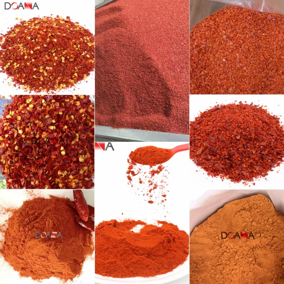 Spices Condiment Chilli Powder Food Seasoning Red Crushed Chili