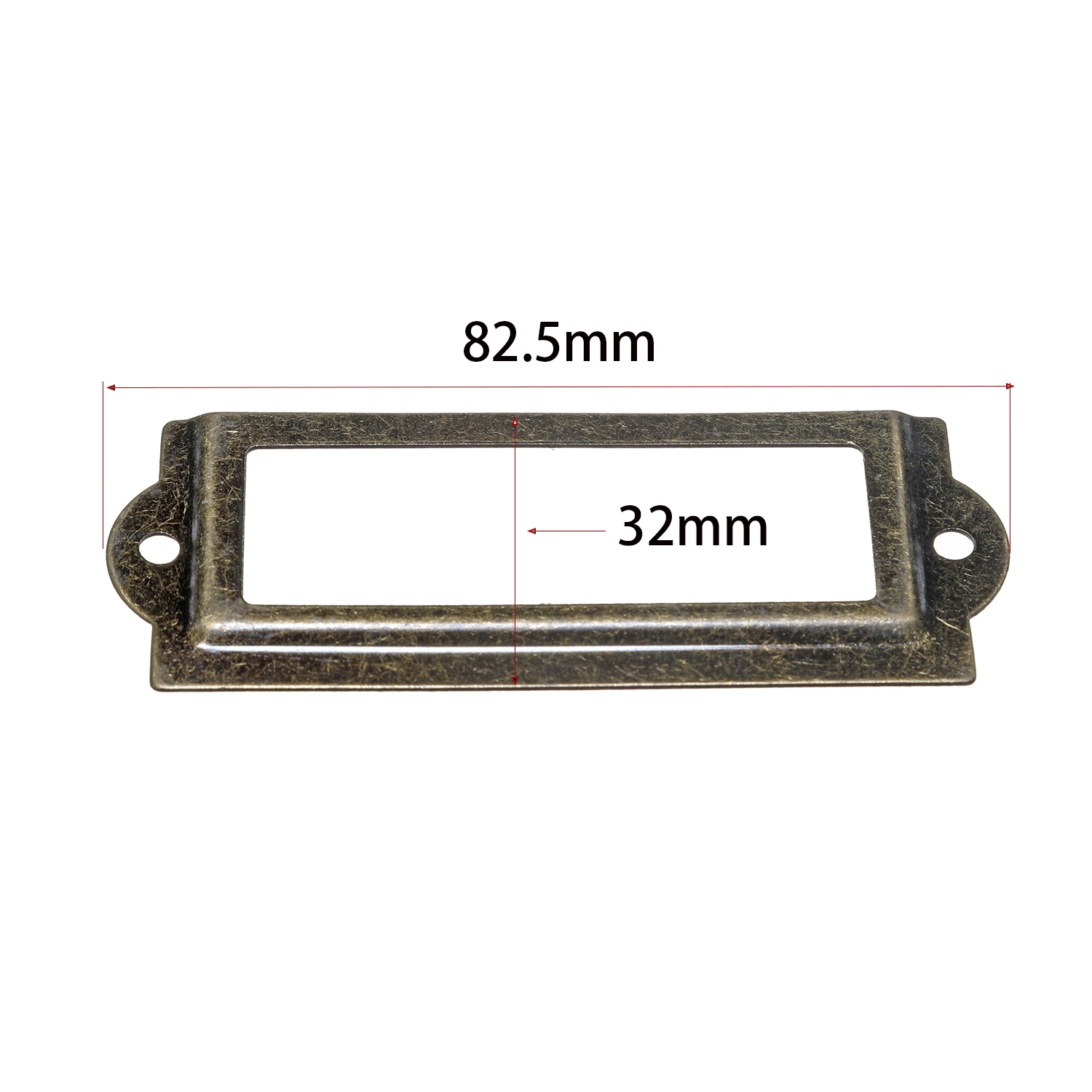 Tag Label for Furniture Cabinet/Drawer Box/Stationery Box/Storage Box/Bag Metal Part Furniture Hardware Fittings. Name Card Holder/Frame. Factory Direct Selling