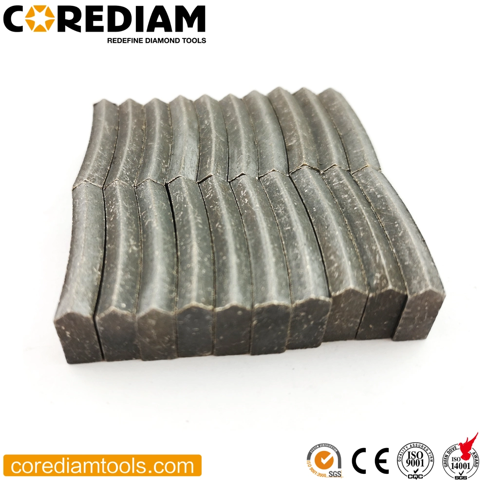 Good Efficiency 152mm Roof Type Core Drill Segments