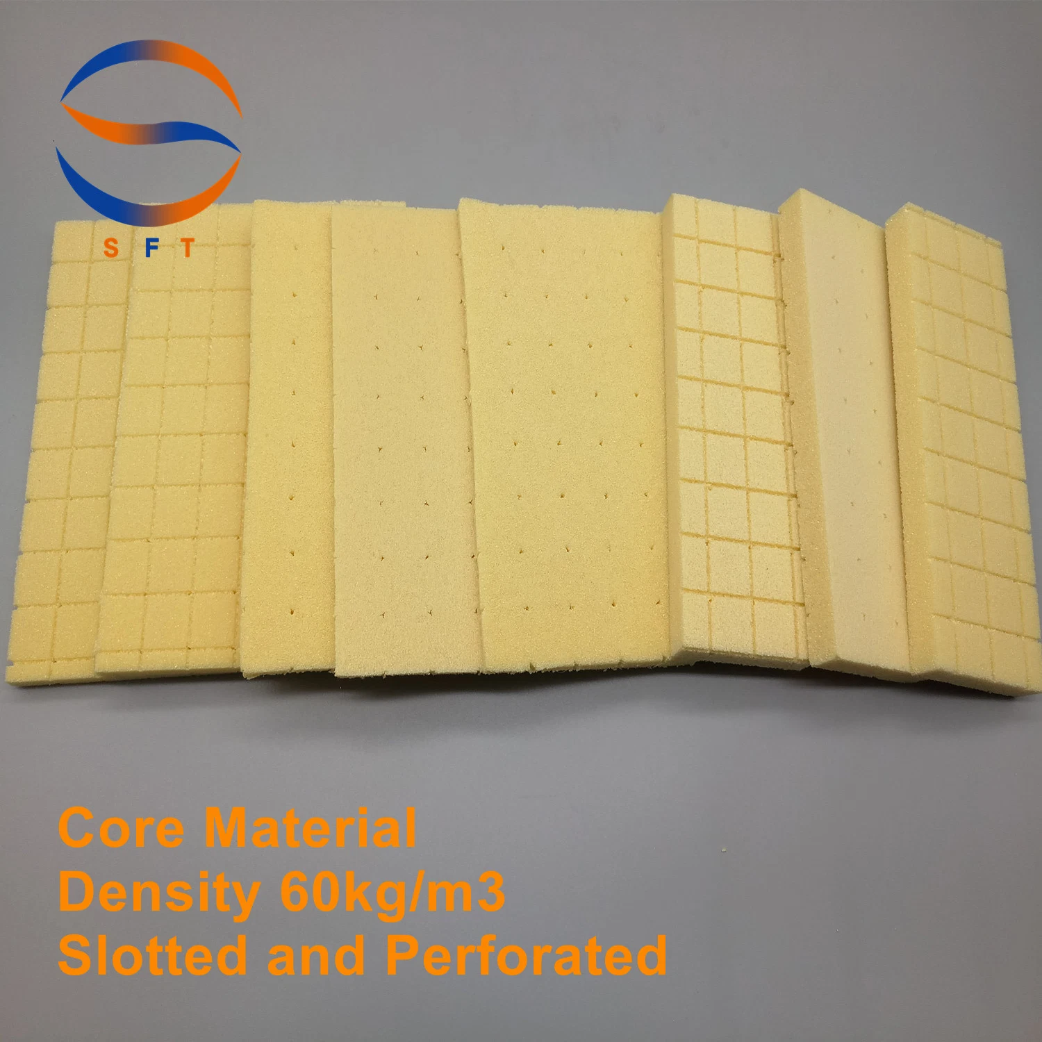 60kg/M3 Perforated Punched Plastic PVC Marine Core Material for Infusion