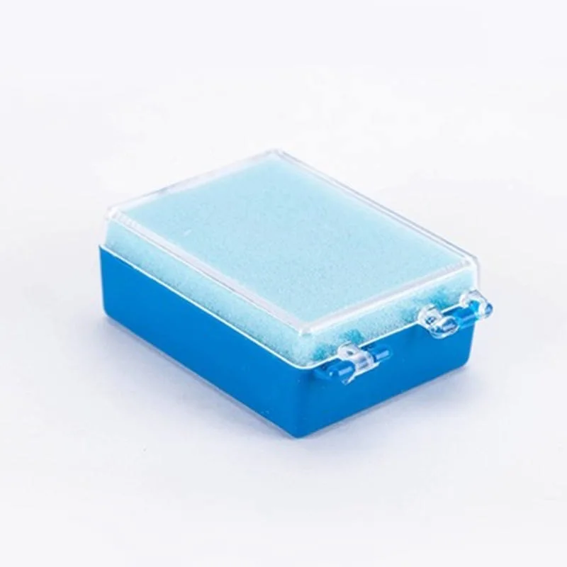 SJ Dental Plastic Denture Box With Foam 1 inch and 2 inch High quality/High cost performance 