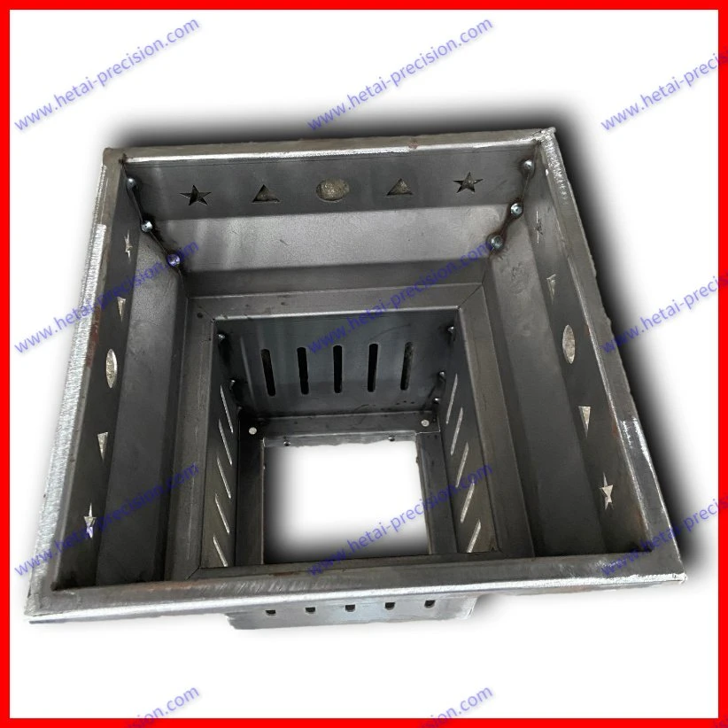 Custom Metal Fabrication Work Welding Weld Welded Galvanized Circular Square Air Vent Duct/Tube/Pipe for Stove/Dryer Vent