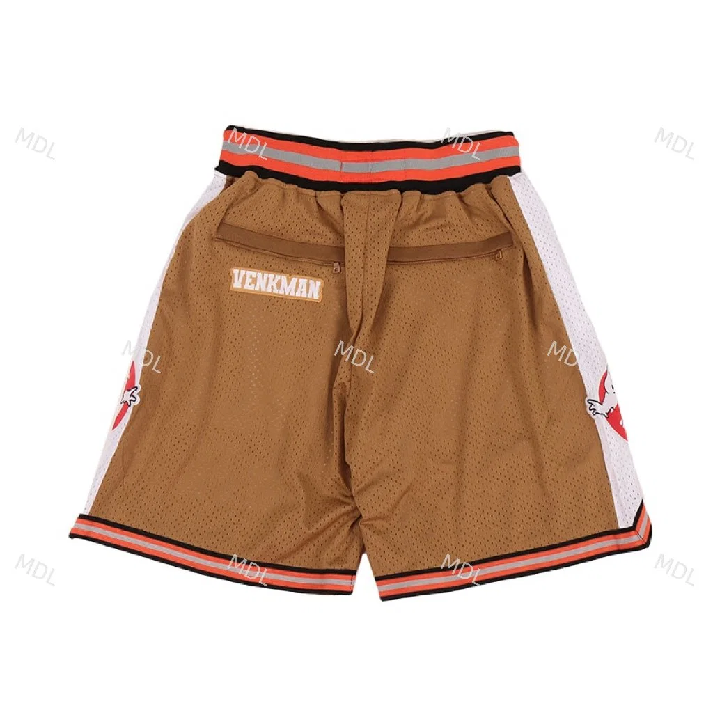 Custom New Design Men's Quick Drying Leisure Five Point Basketball Shorts