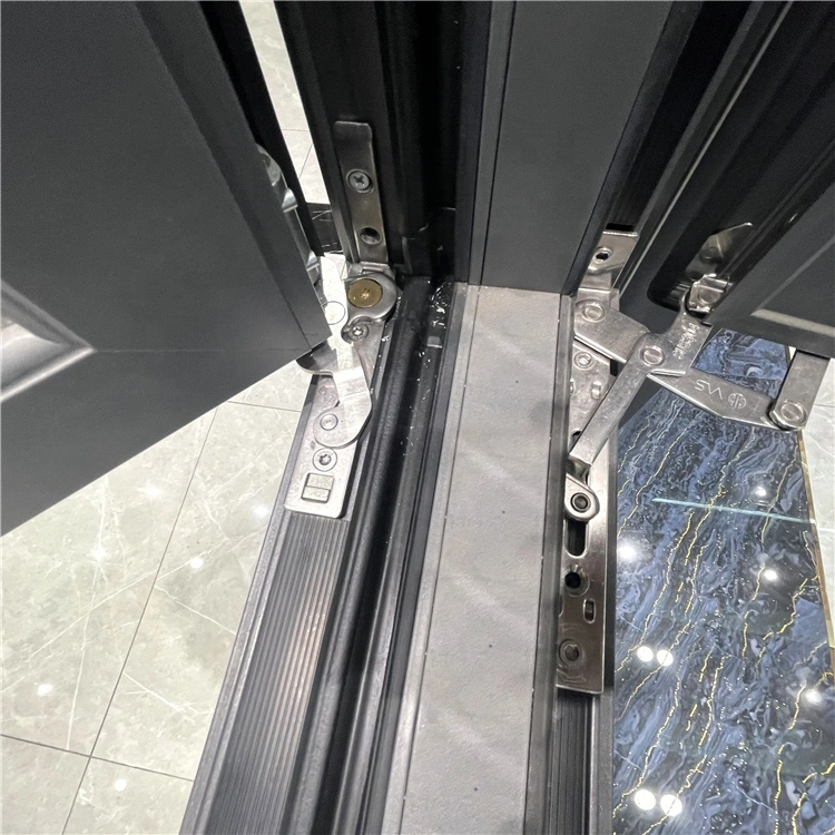 Hochwertige beliebte Glas Doppel F-Grün Tine Glas Metall Aluminium Fenster für Gebäude