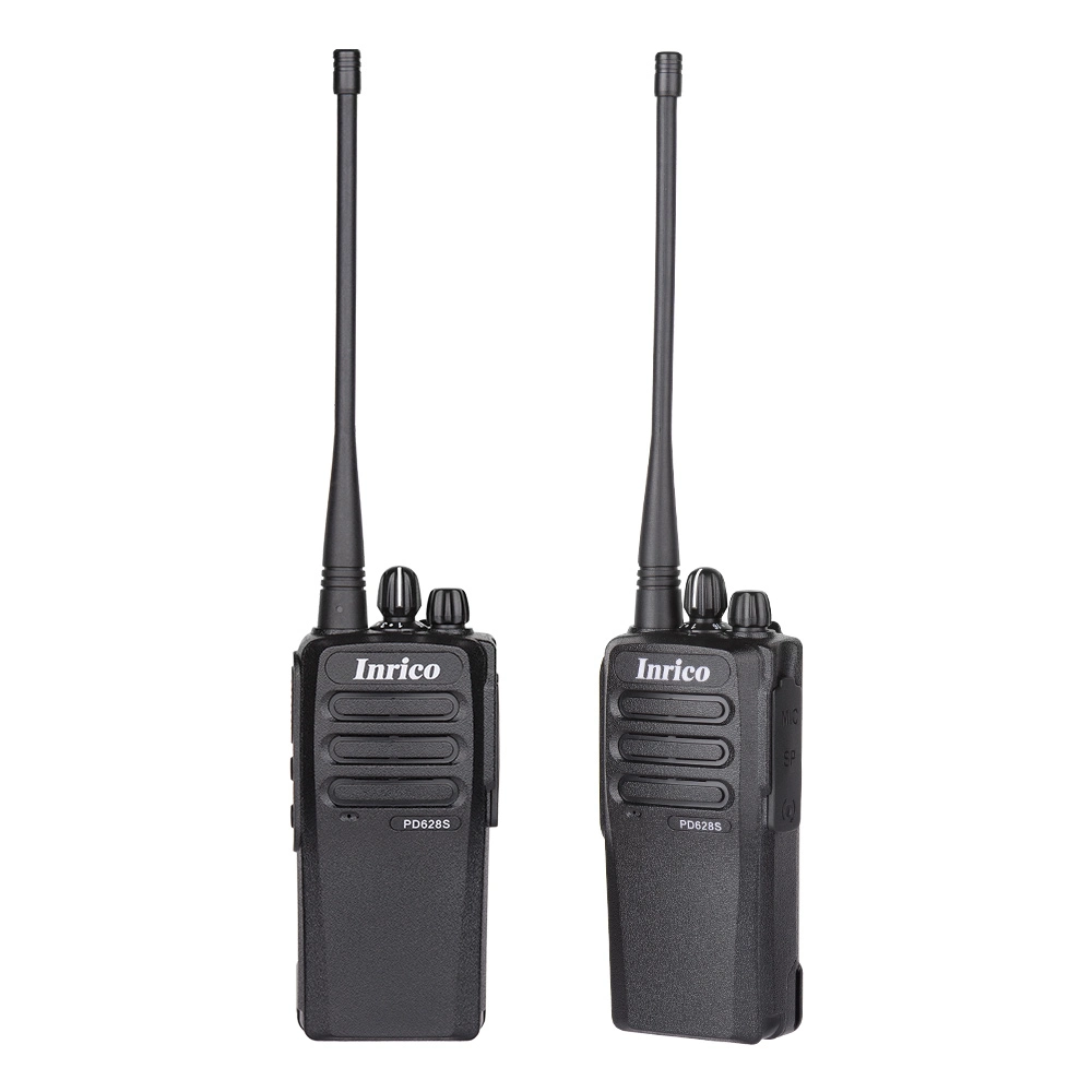 Long Range Digital Walkie Talkies Inrico Zello Pd628s VHF UHF Two-Way Radio