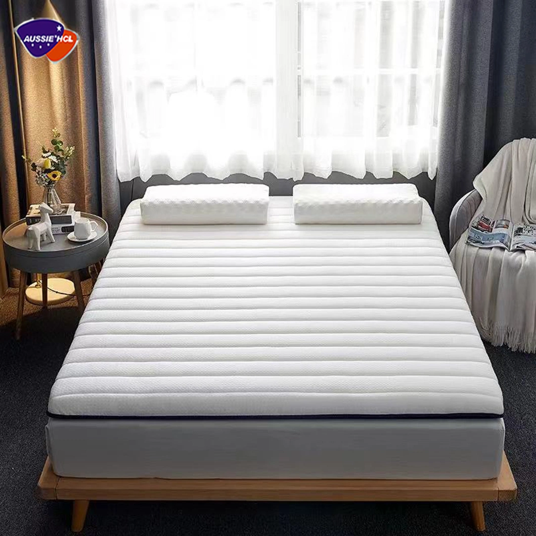 فرش جيل بفراش رغوة الذاكرة Topper Quality Sleep Well Pad كينج سرير كوين فى فراش بوكس لاتيكس فى صندوق