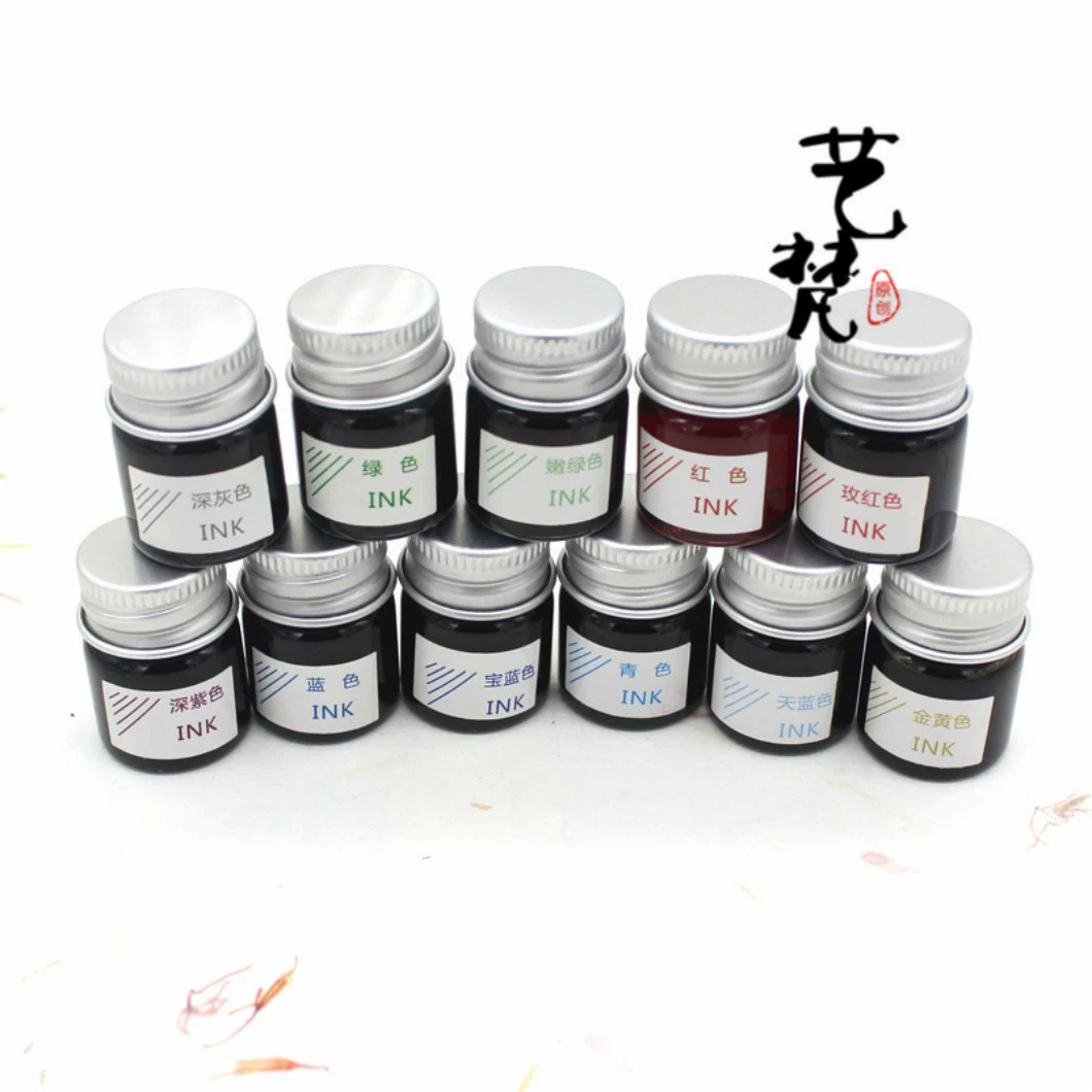 Set Fountain Pen Ink for Writing School Office Stationery Supplies