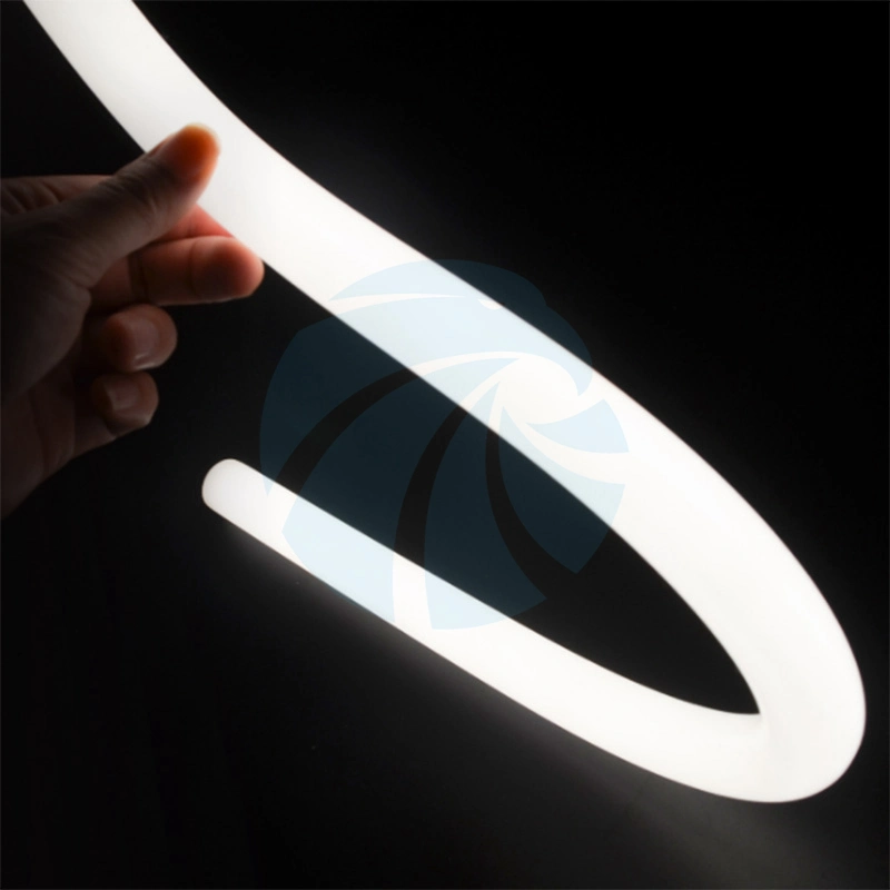 CE / RoHS / UL-gelistet 22mm / 25mm / 30mm / 40mm 24V DC 360 Grad Emitting Silikon rund LED-Neonlampe