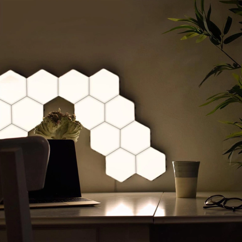 Wholesale/Supplier LED Magnetic Modular Quantum Hexagonal Touch Sensitive RGB Wall Light