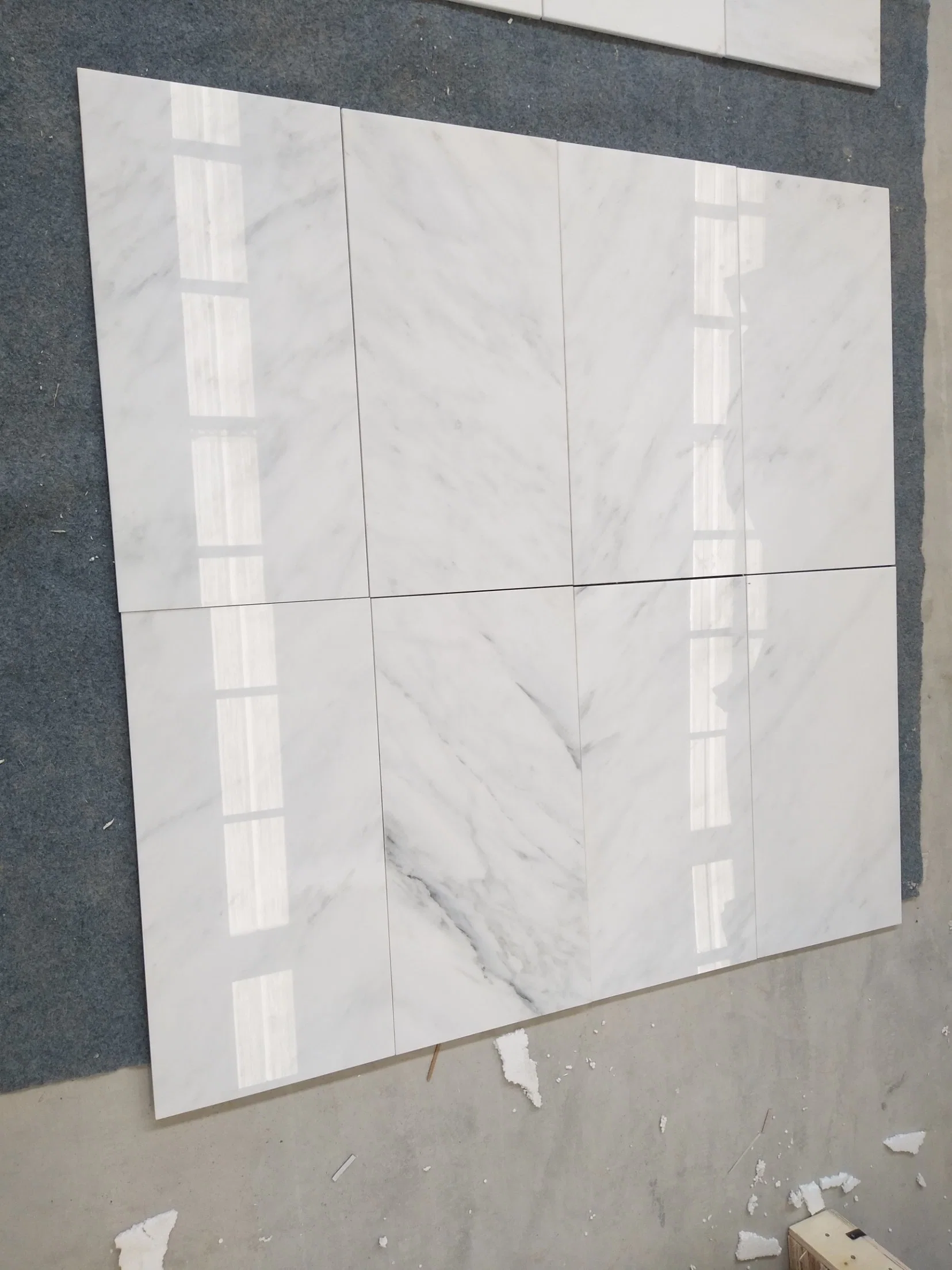 Eastern White Marble Bathroom/Bedroom/Floor Tiles Stone Background Wall Panel