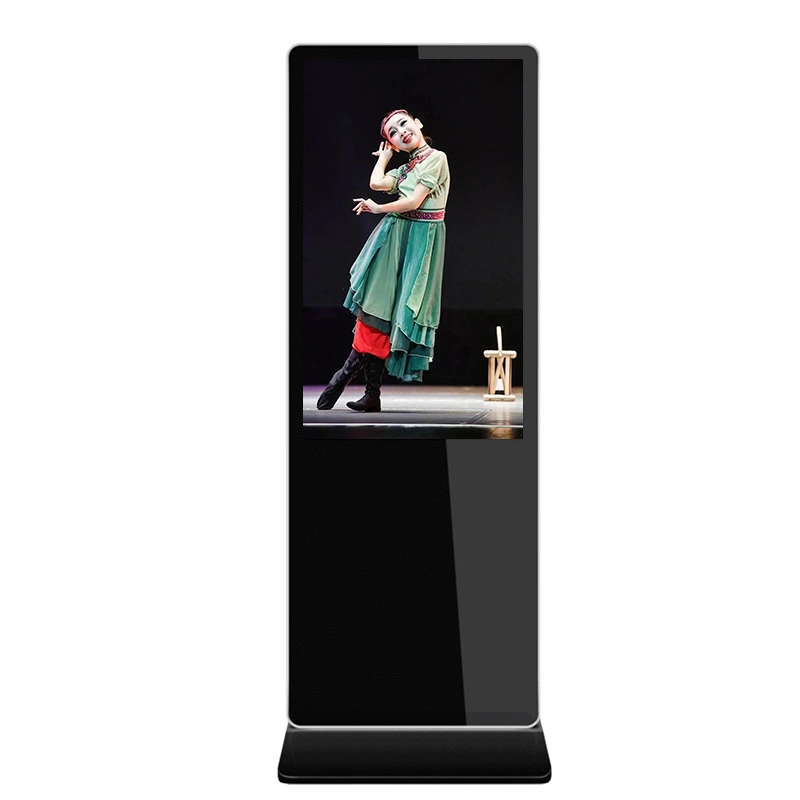 55 Inch Indoor Shopping Mall LCD Display Floor Standing Digital Signage Totem Advertising Player