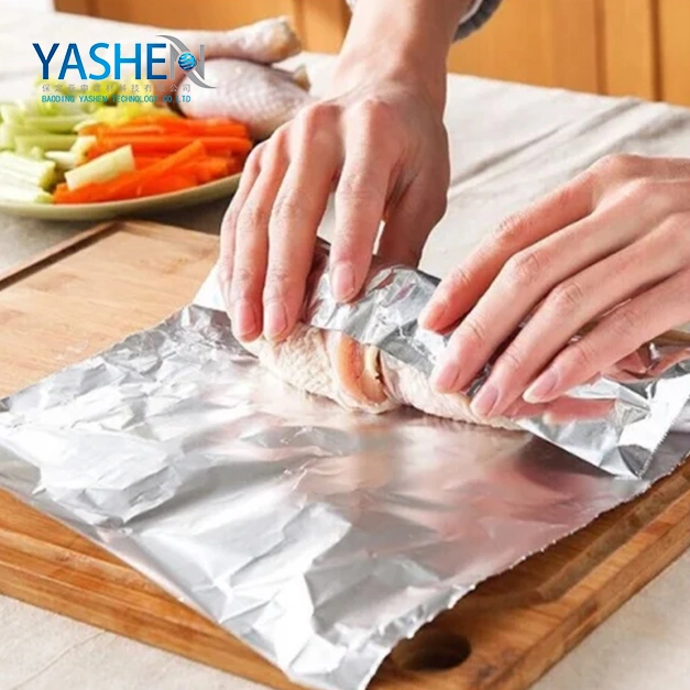 8011 1235 Aluminum Foil Recyclable Material Food Packaging Foil Paper