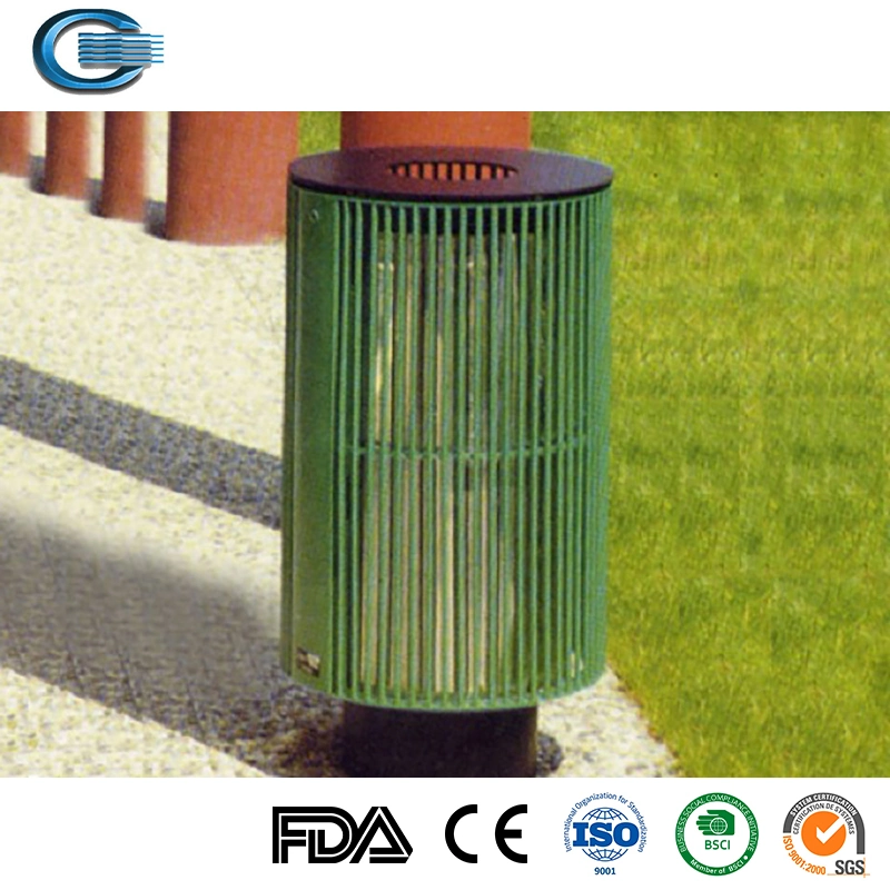 Huasheng 5L/6L/12L/20L/27L/30L Stainless Steel Dustbin Pedal Type Trash Cans with Lid