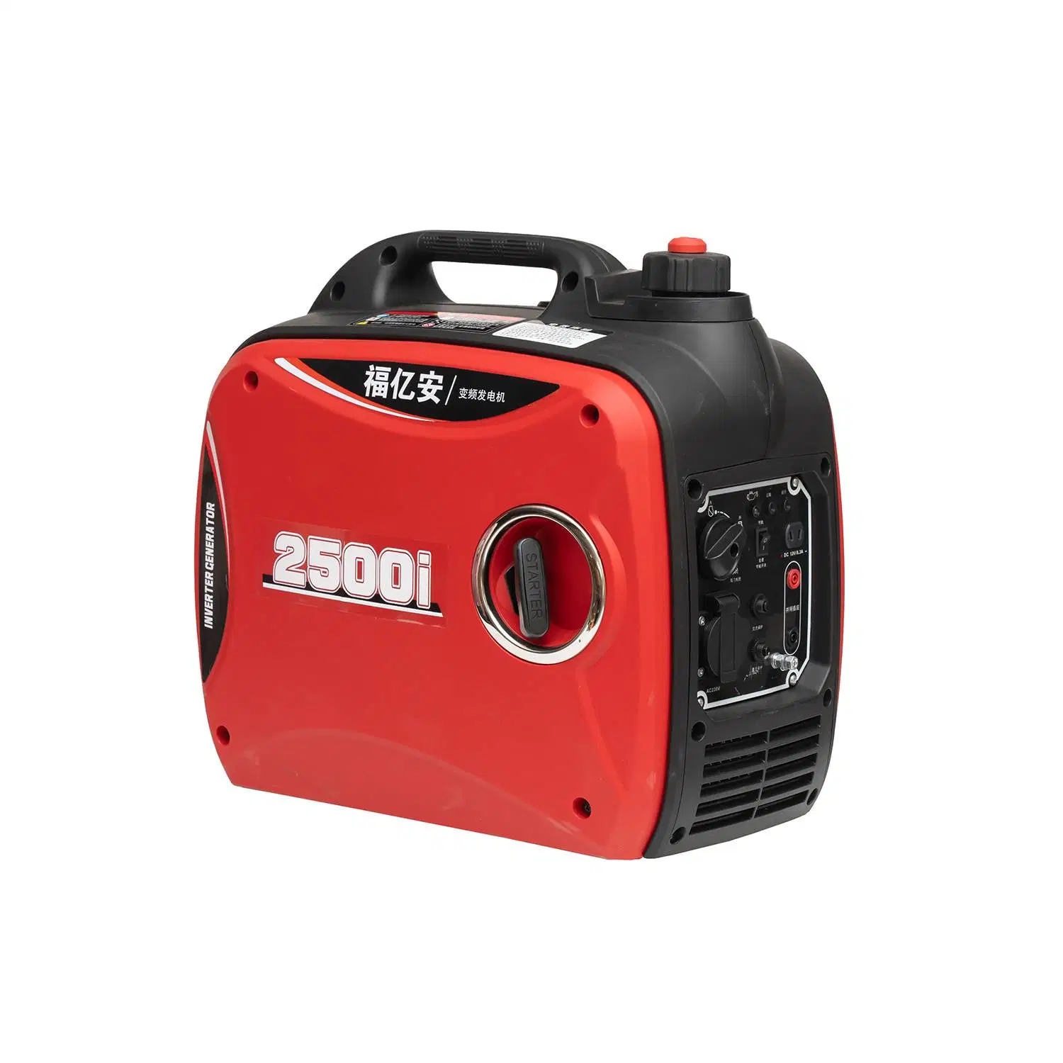 Classificada como 2500W Max 2700W Gerador Gasolina Monofásicos Motor para uso doméstico