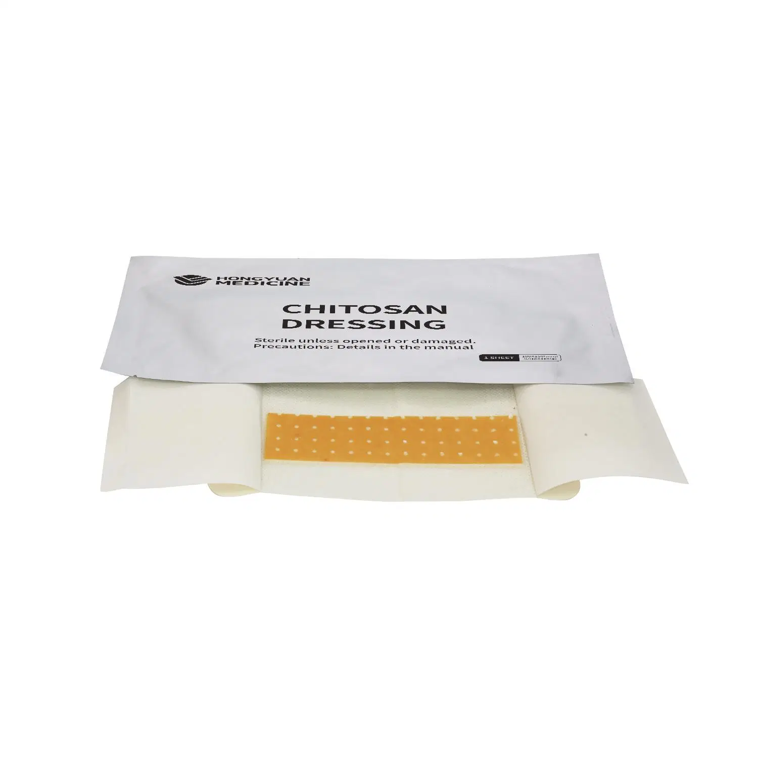 Disposable Medical Supply Medical Consumable Material Wound Dressing of Patented Modified Chitosan for Surgical or Other Wound Care and Healing 84