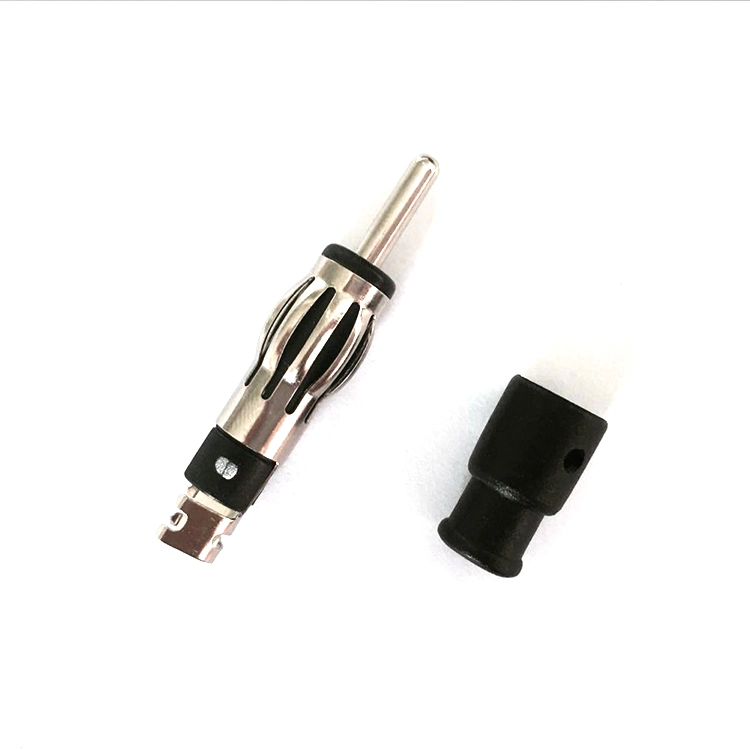 Cftv o fio da antena à prova de eléctricos coaxiais RF 50Ohm Audio BNC Macho plug conector de compressão para RG6