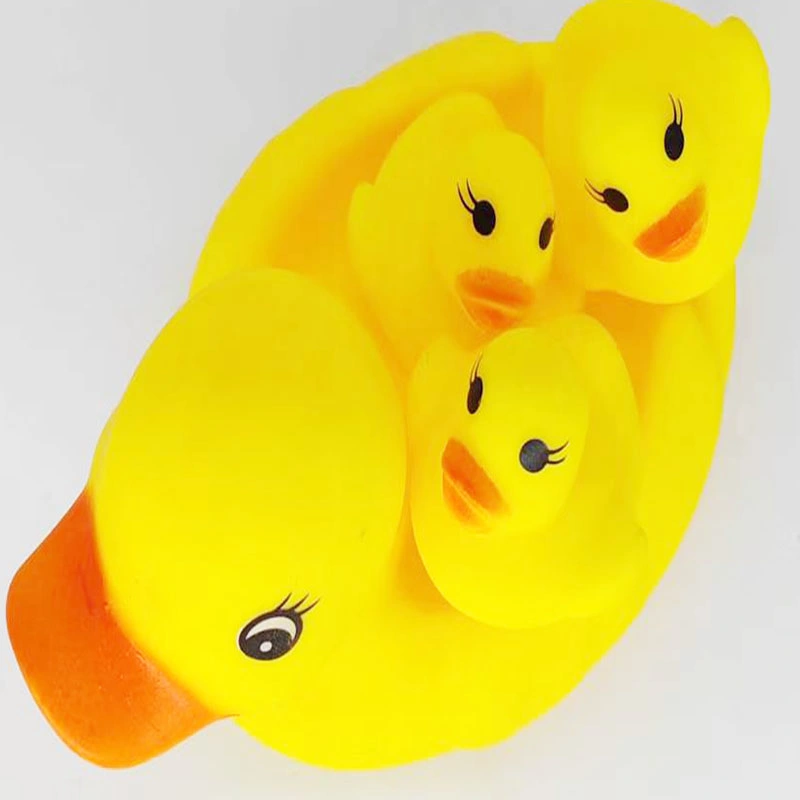 Rubber Ducks Bath Toy, Float Squeak Mini Yellow Ducks