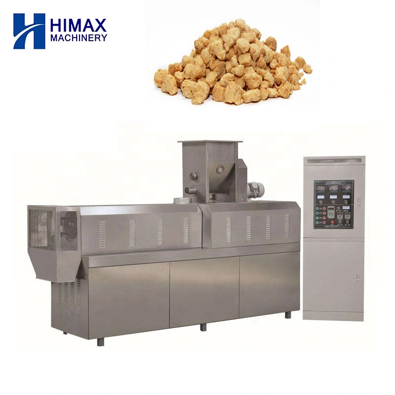 Automatic Textured Vegetable Meat Soya Protein Snack Processing Machine