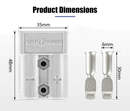 175A 200A 300A Anderson Plug Bracket 12V Power Distribution Anderson Connection