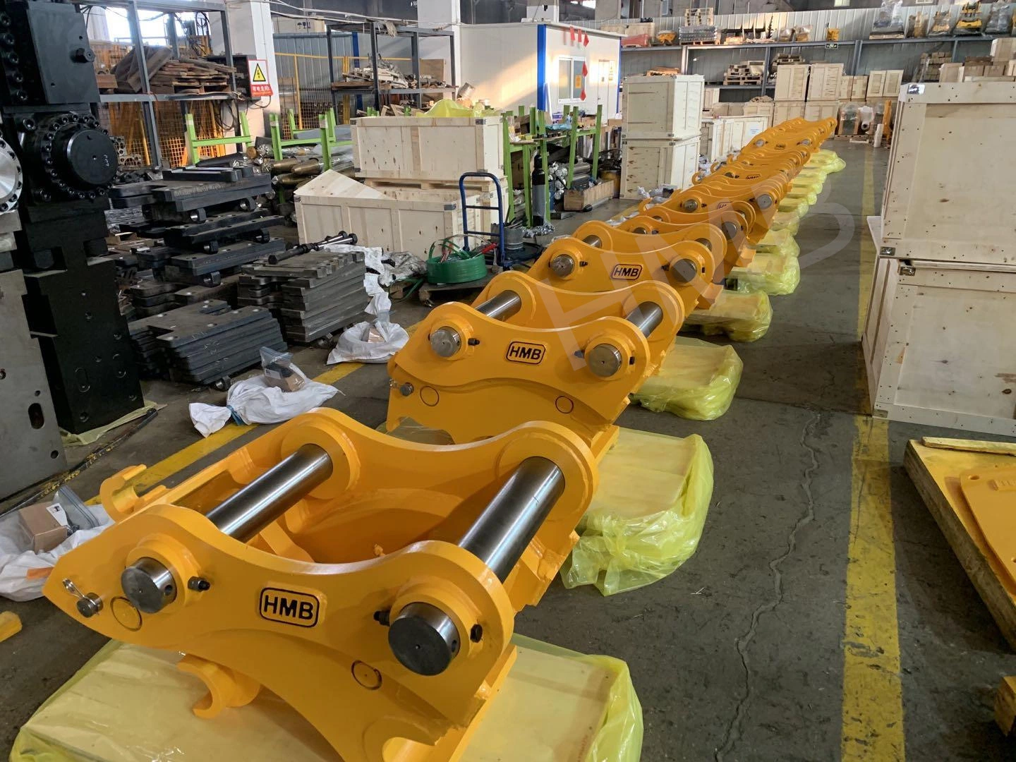 Excavators Attachments Hydraulic Quick Hitch Couplers for Connecting Excavator Buckets