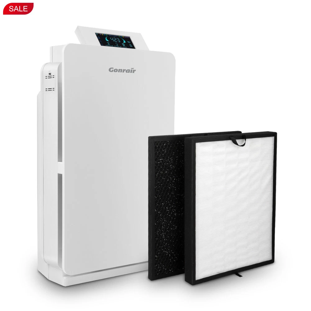 Full Feature 9 In1 HEPA Home Air Cleaner UV Ionic Ozone Air Cleaning System