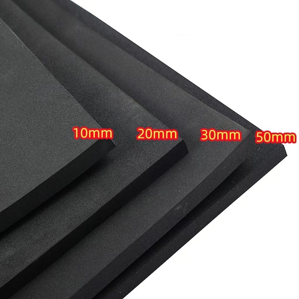 Closed Cell Cr EVA EPDM Silicone Cr EVA EPDM Foam Rubber Insulation Sheet