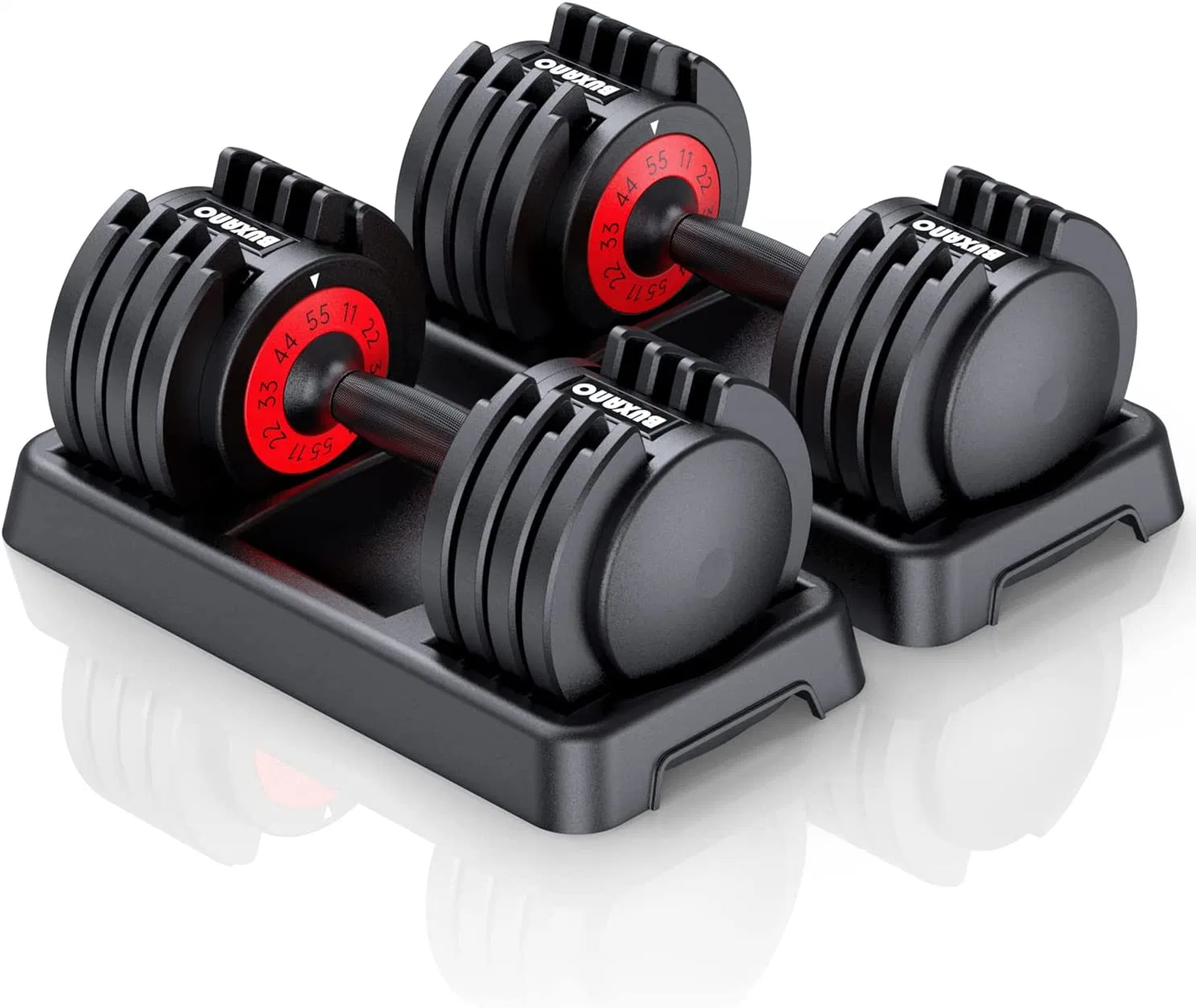 Pesos individuales ajustables Dumbbell Opciones de juego Dumbbell Nylon Mango rápido Ajustar