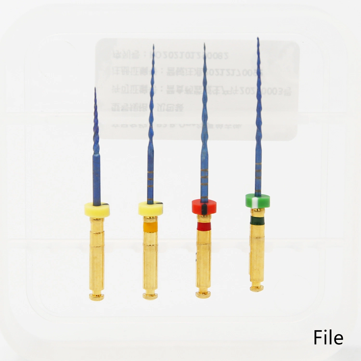 R-One File One-Stop Solution in Root Canal Treatment Nano Titanium Dioxide Coated End Files