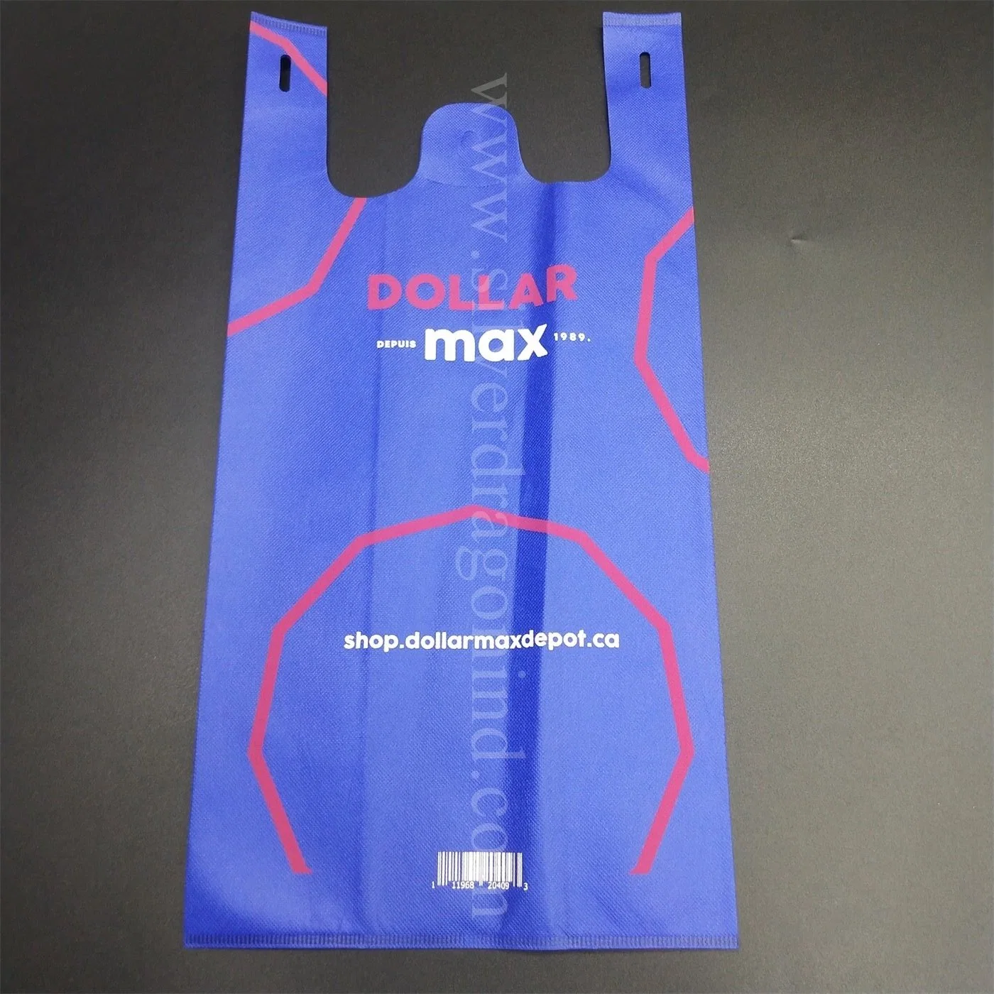 Custom Reusable Thicken Non-Woven Shopping Bags Carrier Bags