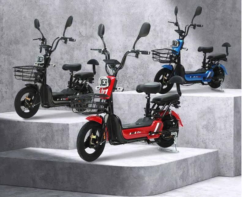 City Classic Scooter ELÉCTRICO E Bike 48V 350 W de potência de elevadores eléctricos de aluguer de fábrica vendas directas Electric aluguer de veículo City E-bike