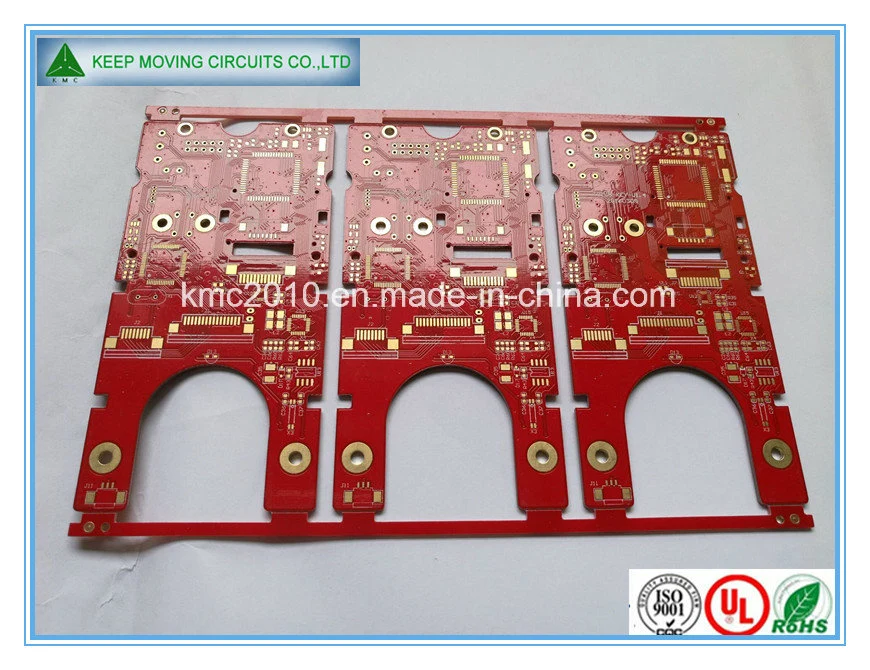 Red Solder Mask Single, Double Side and Multi-Layer PCB Board From 1-30 Layer