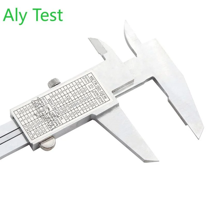 High Precision Stainless Steel Caliper Measuring Tool Vernier Caliper Calipers Slide Calliper Rule 0-200mm