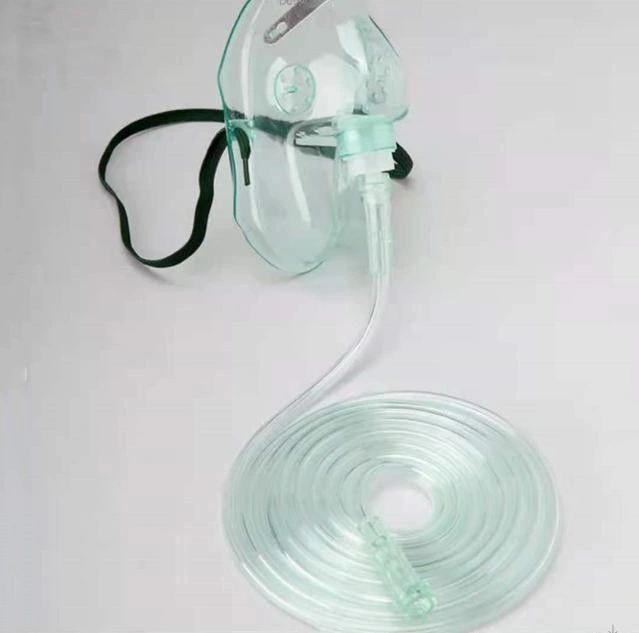 Con el tubo de uso médico de oxígeno máscara desechable nebulizador