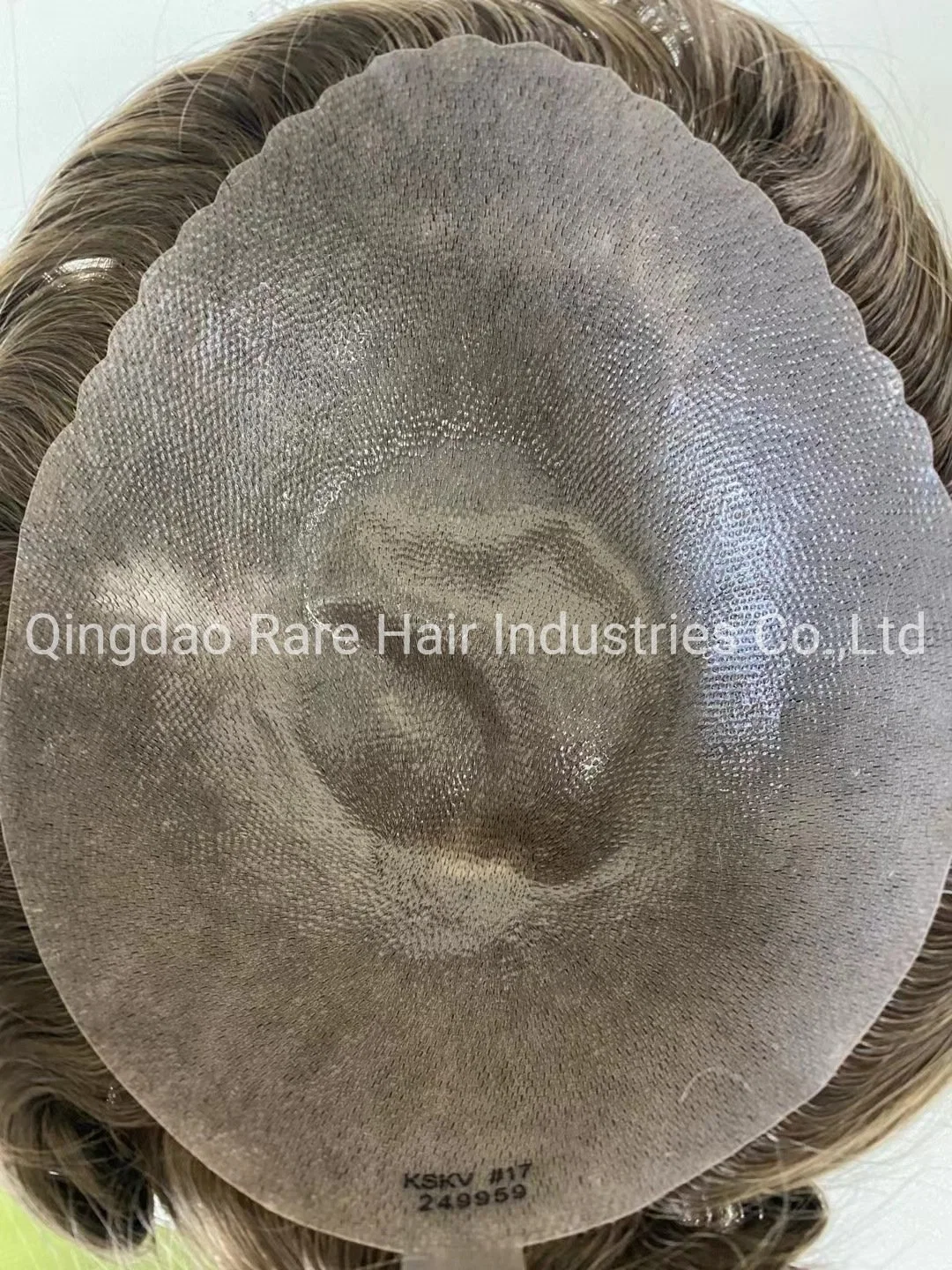 Durable Skin PU 1012mm Wig Human Hair Toupee Hair Replacement