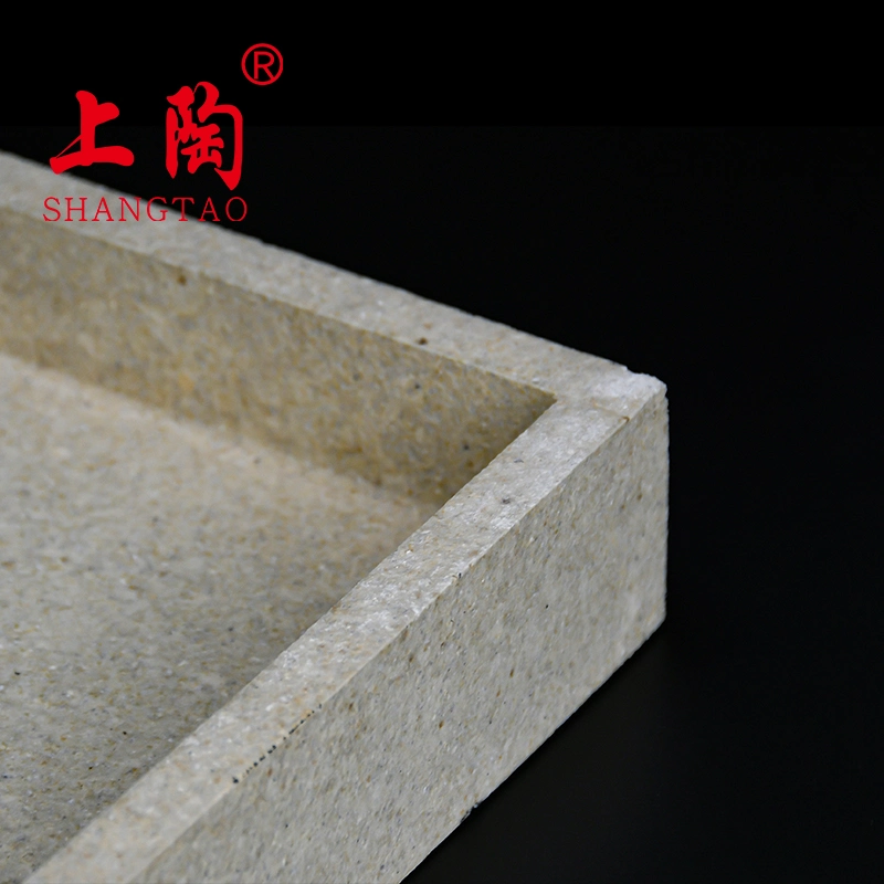 Corundum Mullite Saggar and Cover Alumina Ceramic White Moulding Refractory