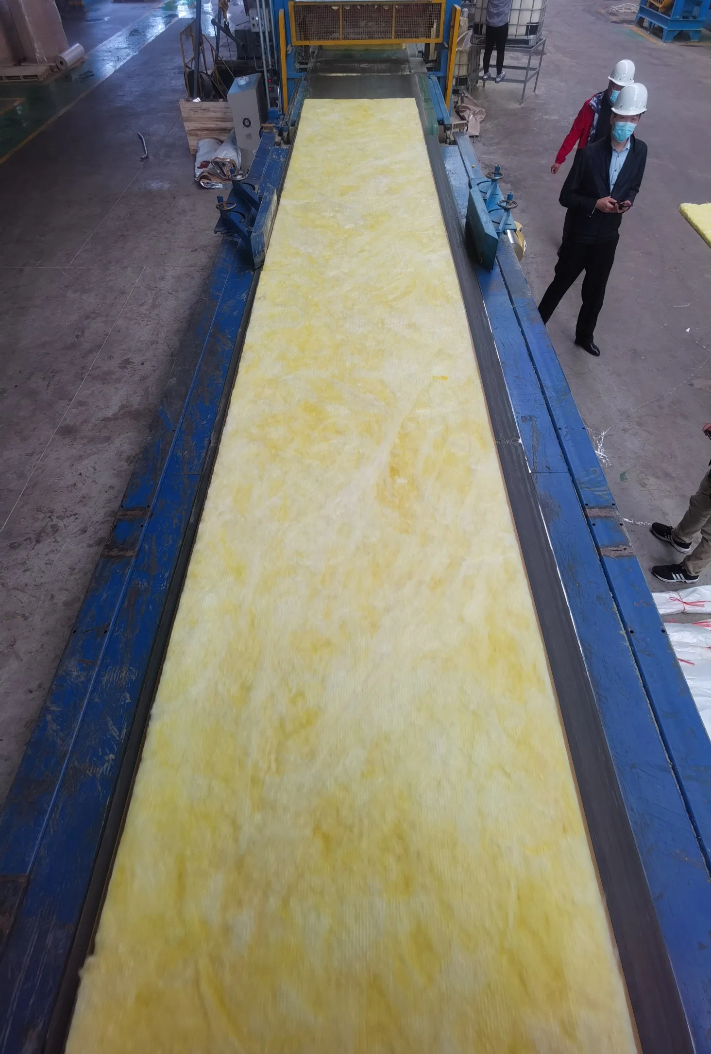 200mm Thickness Class A1 Fireproof Glasswool Blanket for Buidling Thermal Insulation