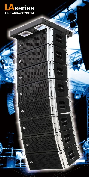 Double 8" Line Array Loudspeaker System PA Speaker